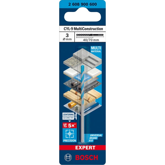 Wiertło uniwersalne EXPERT 3 / 70 mm BOSCH