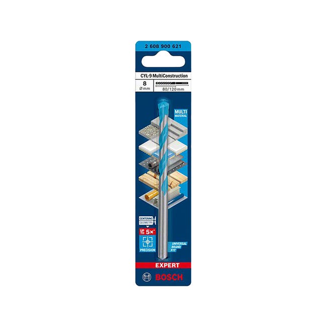 Wiertło uniwersalne EXPERT 8 / 120 mm BOSCH