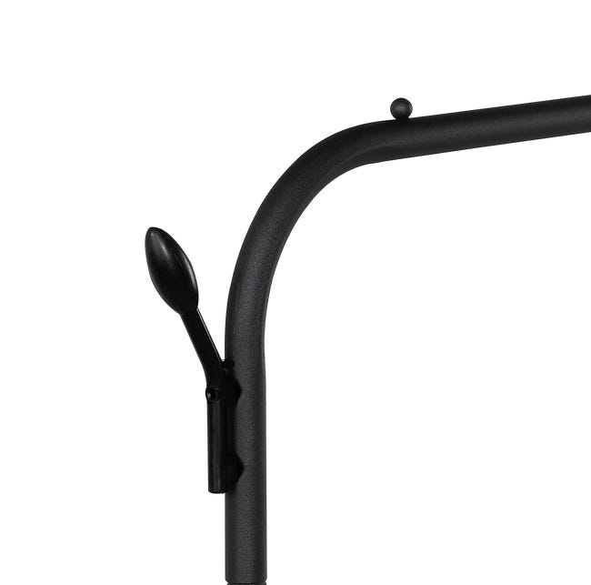 Wieszak stojący na ubrania Loft czarny 110 cm