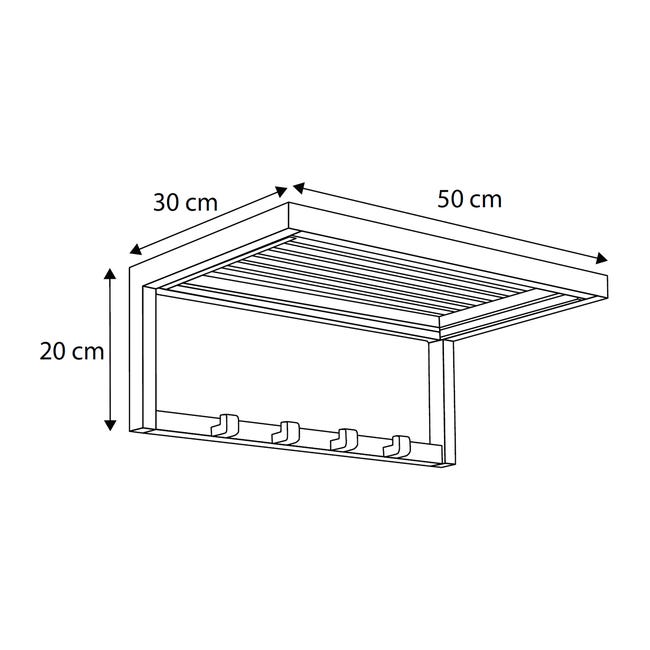 Wieszak ścienny na ręczniki REMIX SENSEA