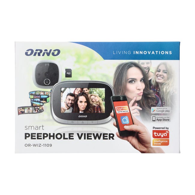 Wizjer elektroniczny do drzwi OR-WIZ-1109 35 - 100 ORNO