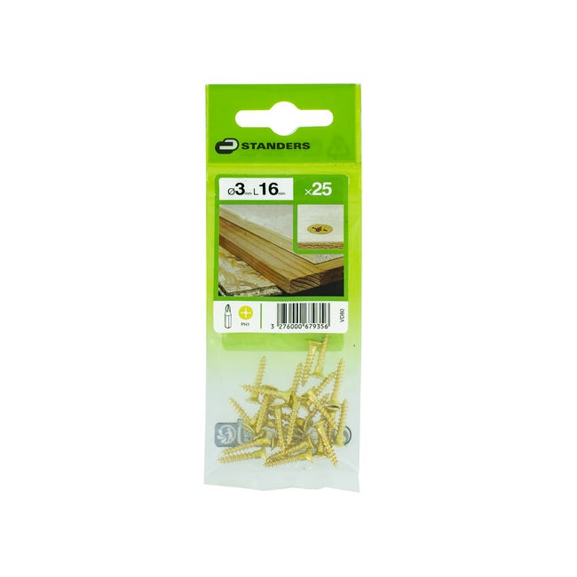 Wkręt 3 x 16 mm 25 szt. Standers