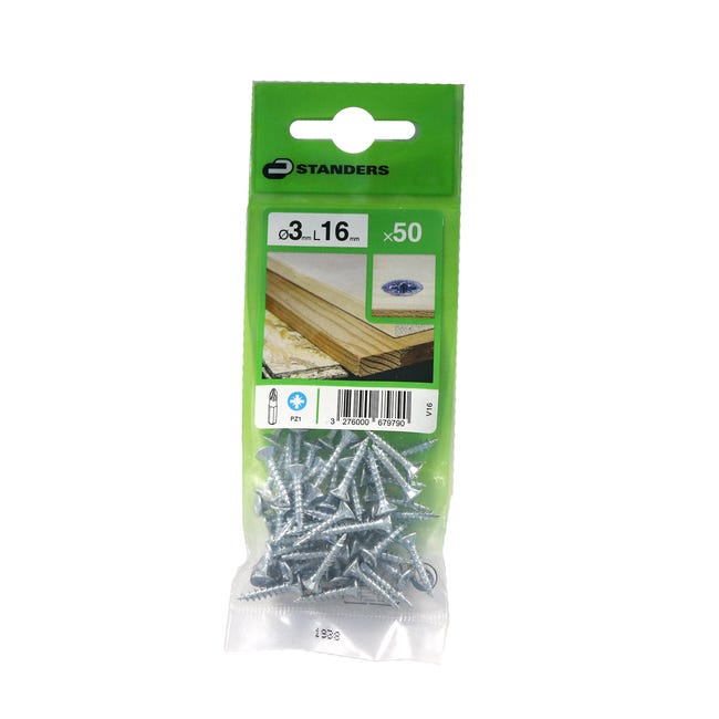 Wkręt 3 x 16 mm 50 szt. Standers
