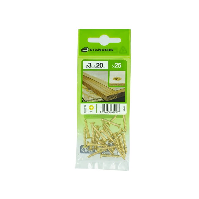 Wkręt 3 x 20 mm 25 szt. Standers
