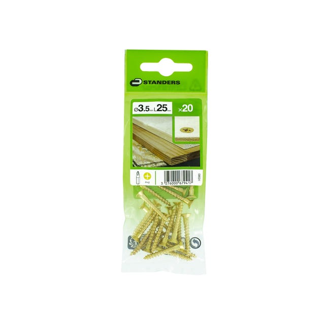 Wkręt 3.5 x 25 mm 20 szt. Standers