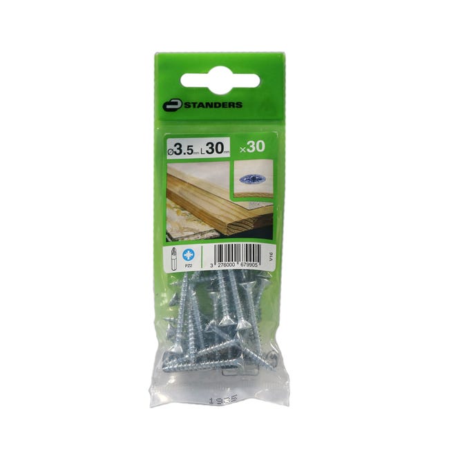 Wkręt 3.5 x 30 mm 30 szt. Standers