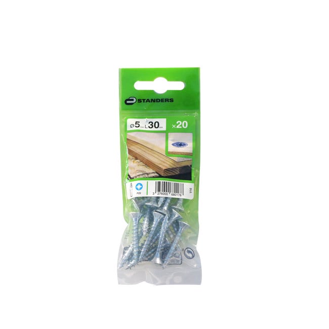 Wkręt 5 x 30 mm 20 szt. Standers