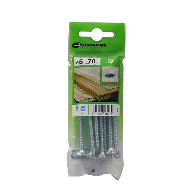 Wkręt 5 x 70 mm 8 szt. Standers