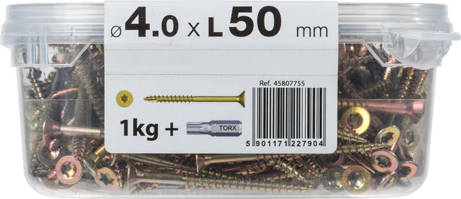 Wkręt uniwersalny 4 x 50 mm 1 kg Standers