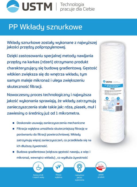 Wkład do filtra sznurkowy 10
