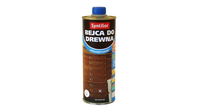 Wodna bejca do drewna AQUARETHANE 0.5 l Dąb średni SYNTILOR