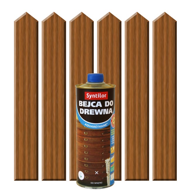 Wodna bejca do drewna AQUARETHANE 0.5 l Tek SYNTILOR