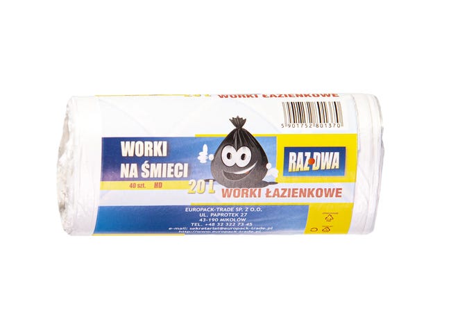 Worki na śmieci 20 l 10 szt. Malwo