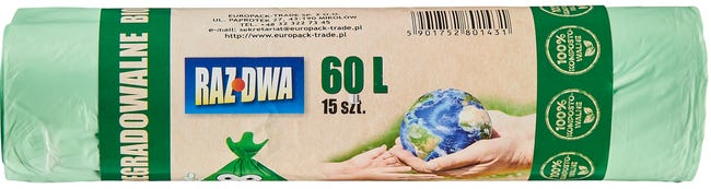 Worki na śmieci 60 l 15 szt. Malwo