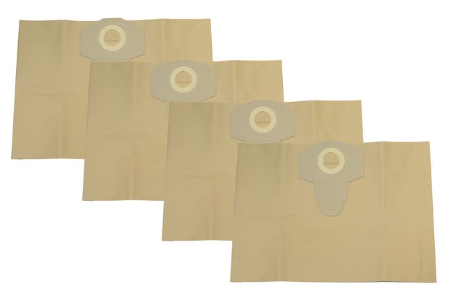 Worki papierowe 30 l DXP30 4 szt. DEXTER