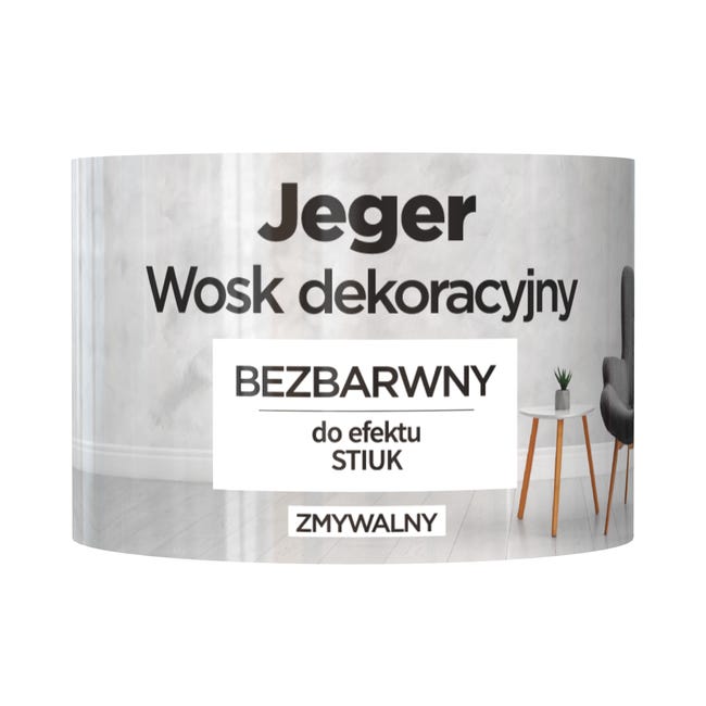 Wosk dekoracyjny bezbarwny 0.25 l Jeger