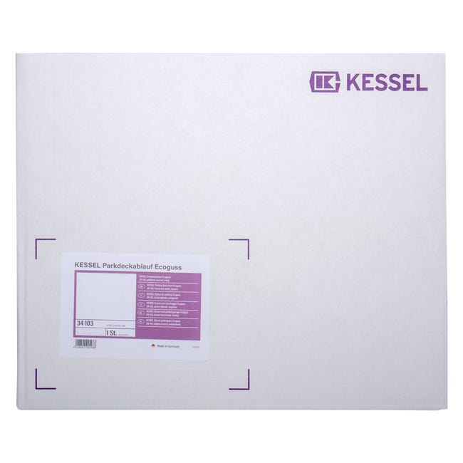 Wpust parkingowy Ecoguss poziomy DN100 KESSEL