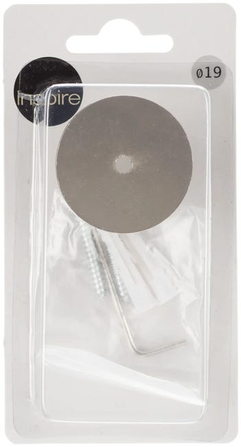 Wspornik do karnisza 19 mm międzyścienny chrom mat Inspire