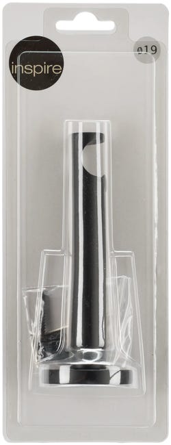 Wspornik do karnisza 19 mm pojedynczy czarny mat 135 mm Inspire