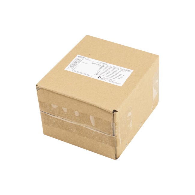 Wspornik półki 7.8 x 11.5 cm WSPP z osłoną biały