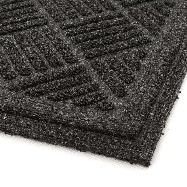 Wycieraczka Rambo 63 x 43 cm szara gumowa z recyklingu