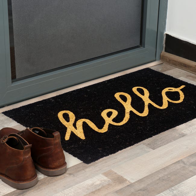 Wycieraczka wewnętrzna Couleur Glitter 60 x 40 cm kokos