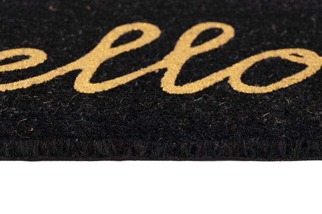 Wycieraczka wewnętrzna Couleur Glitter 60 x 40 cm kokos