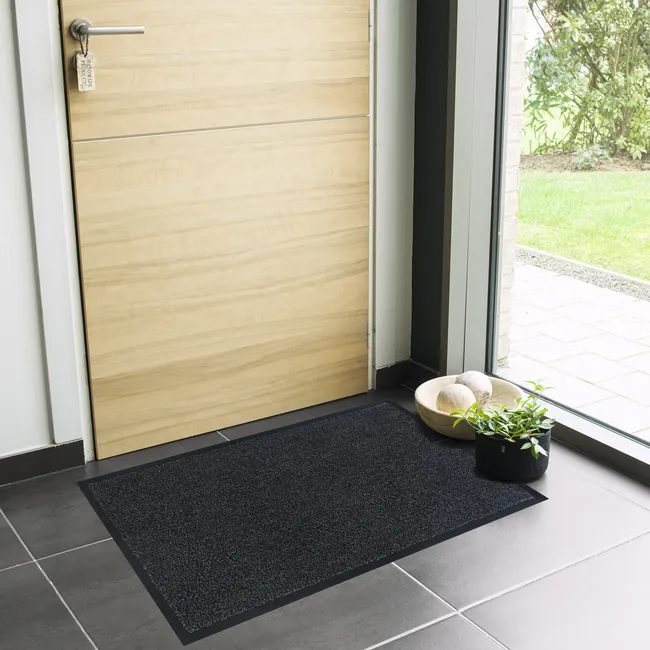 Wycieraczka wewnętrzna Gabriel 120 x 90 cm szara antykurzowa Inspire