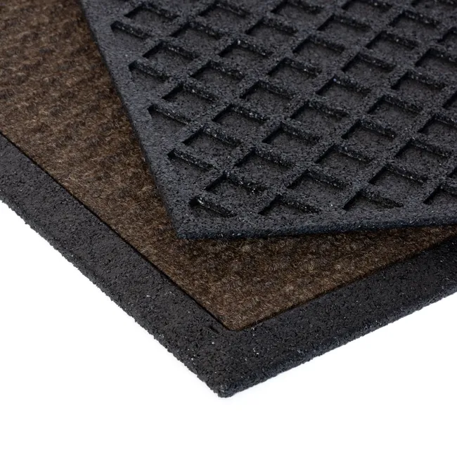 Wycieraczka wewnętrzna Soft Step Vegas 60 x 40 cm brązowa z recyklingu