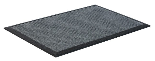 Wycieraczka wewnętrzna Soft Step Vegas 60 x 40 cm szara z recyklingu