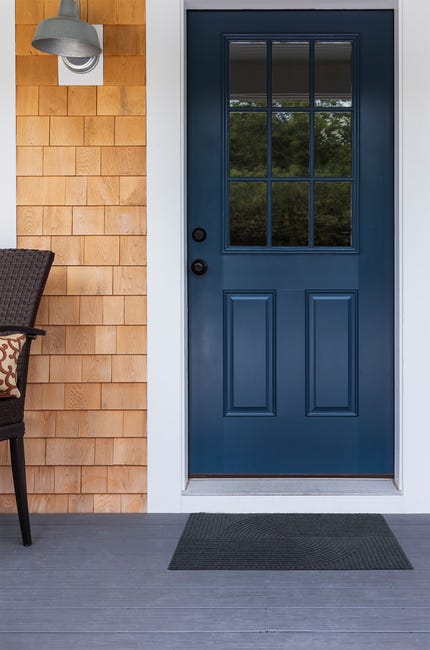 Wycieraczka wewnętrzna Tire Modern 120 x 80 cm ciemnoszara