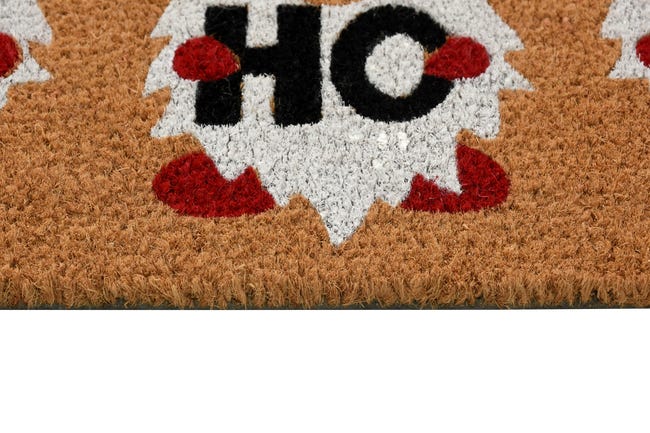 Wycieraczka wewnętrzna kokosowa Couleur Święta Mikołaj 60 x 40 cm