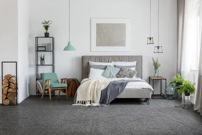 Wykładzina dywanowa Santa Fe ciemnoszara 5 m