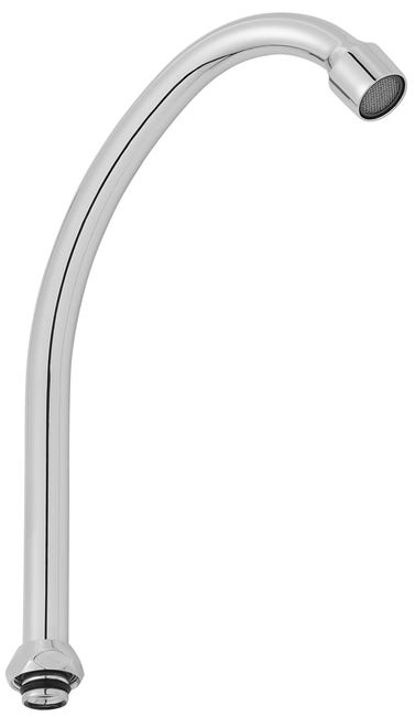 Wylewka do zlewu i umywalki F L-240 mm EQUATION