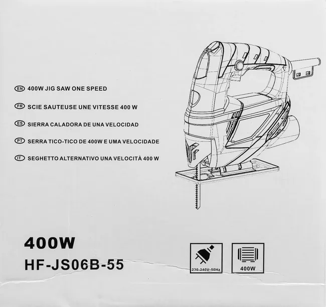 Wyrzynarka przewodowa HF-JS06B-55 400 W