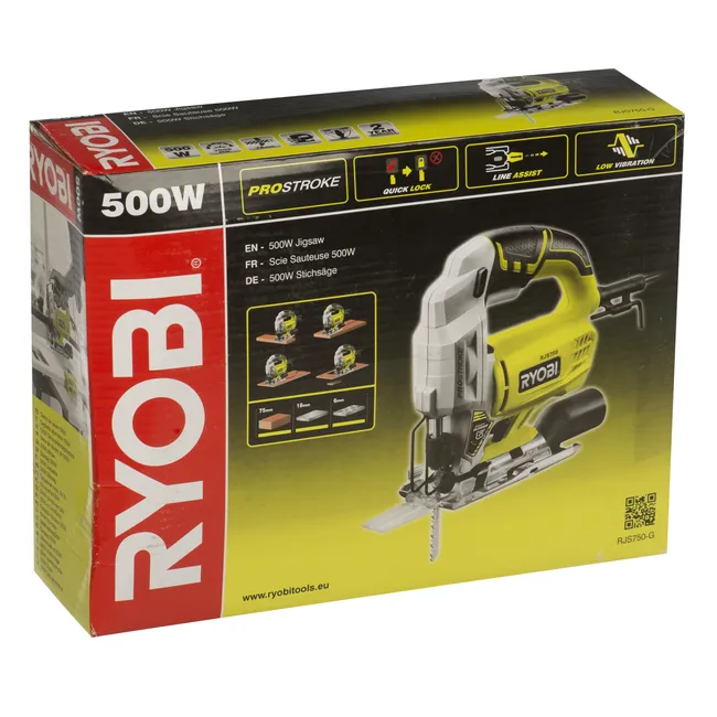 Wyrzynarka przewodowa Ryobi RJS750-G 500W