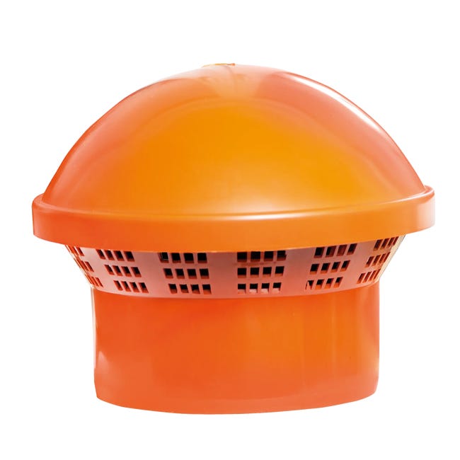 Wywiewka kanałowa do kielicha 160 mm pomarańczowa Scala Plastics