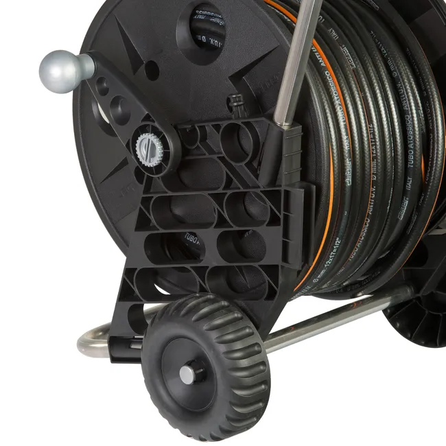 Wózek z wężem ogrodowym 12.5 mm 30 m Genius Compact Claber