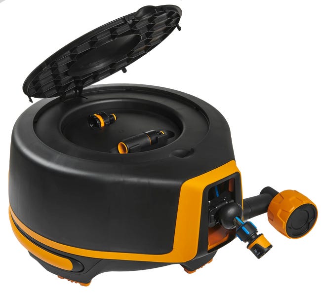 Wózek z wężem ogrodowym 13 mm 27 m X-series™ Fiskars