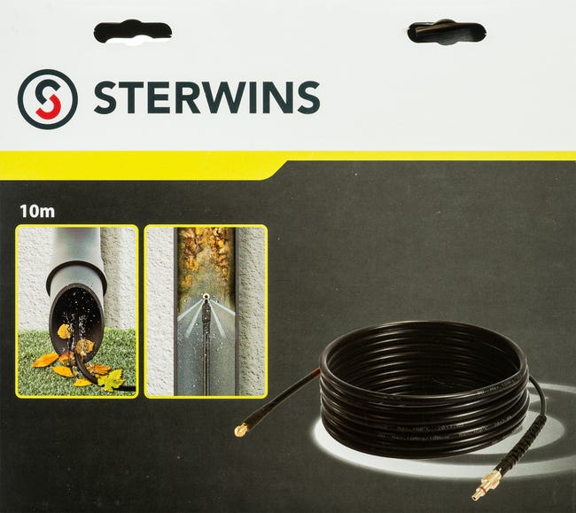Wąż do czyszczenia rur Sterwins 10 m