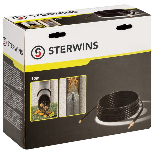 Wąż do czyszczenia rur Sterwins 10 m