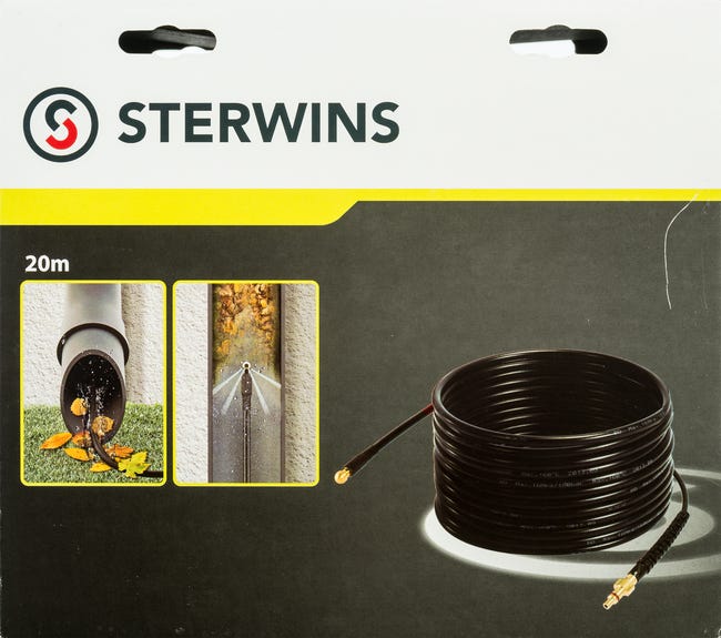 Wąż do czyszczenia rur Sterwins 20 m