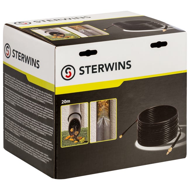Wąż do czyszczenia rur Sterwins 20 m