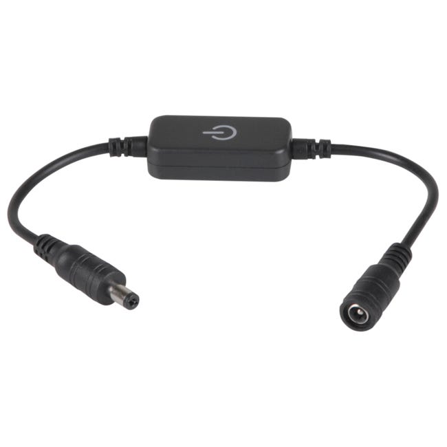 Włącznik dotykowy ze ściemniaczem czarny 12-24 V IP20 Goldlux