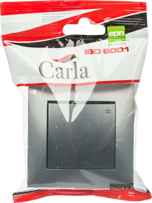 Włącznik krzyżowy CARLA Grafitowy ELEKTRO-PLAST