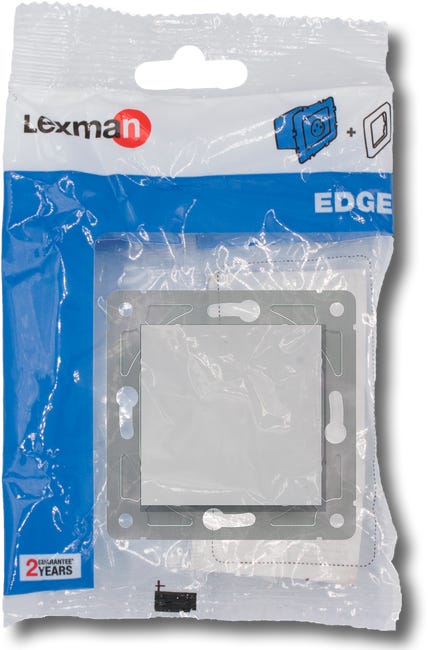 Włącznik krzyżowy EDGE biały LEXMAN