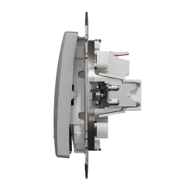 Włącznik pojedynczy aluminium SEDNA DESIGN SCHNEIDER ELECTRIC
