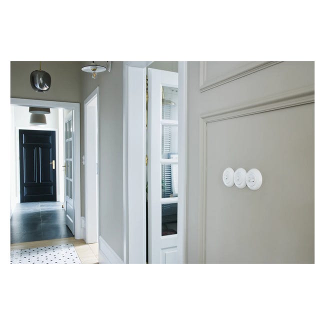Włącznik pojedynczy schodowy LF0012W LOFT biały DPM