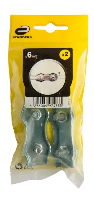 Zacisk do linek ze śrubami 6 mm Standers