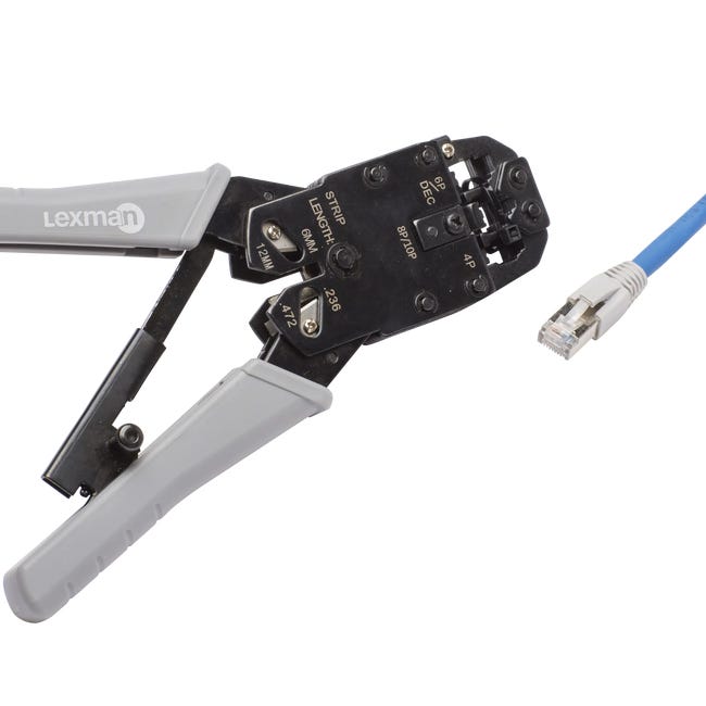 Zaciskarka RJ11/RJ45 LEXMAN
